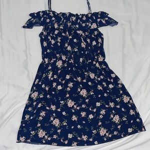 Floral mini dress women’s size L